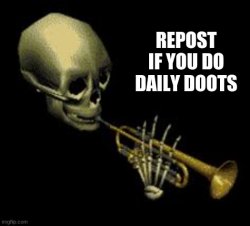 Daily Doot Meme Template