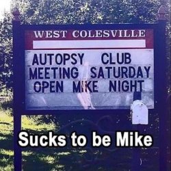 Autopsy club meeting Meme Template