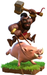 Hog Rider Meme Template