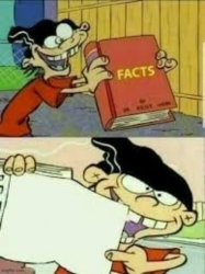 Book Of Facts Meme Template