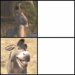 Donkey Drake Meme Template