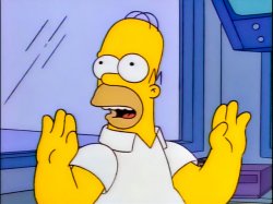 Homer Simpson I think it was called. Meme Template