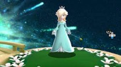 Rosalina looks at something with doubt Meme Template