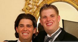 Junior and Eric Trump goofballs Meme Template