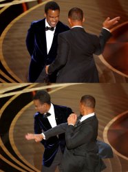 Will Smith Slaps Chris Rock Meme Template