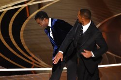 Will Smith hits Chris Rock Meme Template