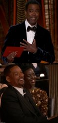 Chris Rock Will Smith Oscars I'm about to end this man's career Meme Template