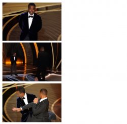 Chris Rock Will Smith Meme Template