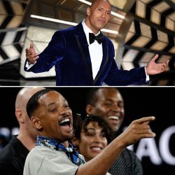 The Rock & Will Smith Meme Template