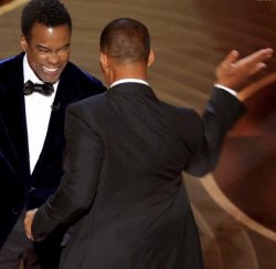 Will Smith Slaps Chris Rock Oscars 2022 Meme Template