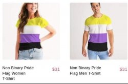 Binary non-binary shirts Meme Template