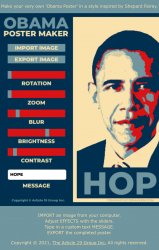 Obama poster maker Meme Template