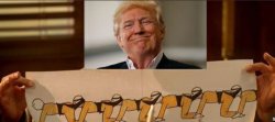 Trump Human Caterpillar Meme Template