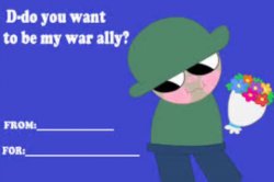 Do you want to be my war ally? Meme Template