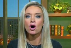 Kayleigh McEnany mouth Meme Template