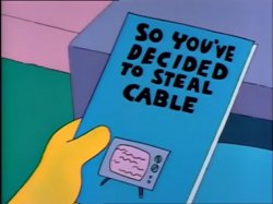 So you've decided to steal cable Meme Template
