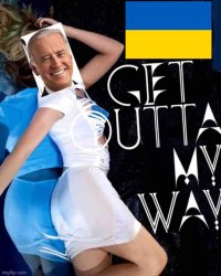Joe Biden Ukraine get outta my way Meme Template