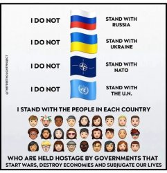 I stand with the civilians Meme Template