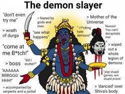 The demon slayer Meme Template