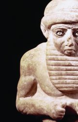 Sumerian statue Meme Template