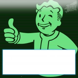 Thumbs up text box Meme Template