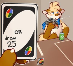 Draw 25 Uno furry but High quility Meme Template