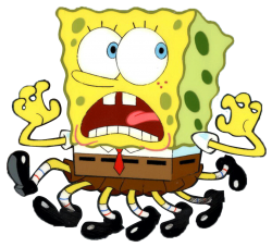 Spongebob Running Meme Template