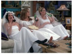 Friends wedding dress Meme Template