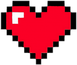 Pixel Heart Meme Template