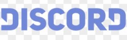Discord text logo Meme Template