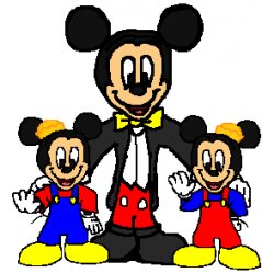 Mickey M Meme Template