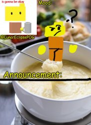 Luna's Rondu on the Fondue Temp Meme Template