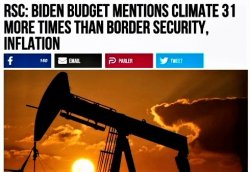 Biden's priorities Meme Template