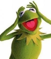 Kermit AHHHHHHHHH Meme Template