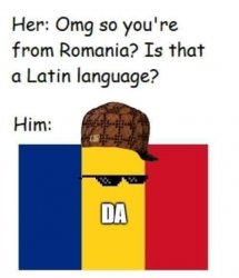 Romania Da Meme Template