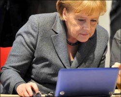 Angela Merkel computer Meme Template