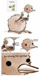 Be Strong For Mother Meme Template