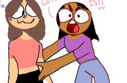 me with bestie Meme Template