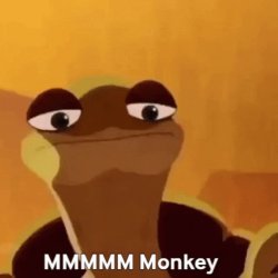 MMMMM Monkey Meme Template