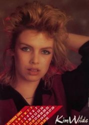 Kim Wilde calendar Meme Template