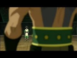 Toph vs The Boulder Meme Template