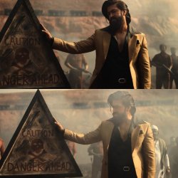 Kgf 2 violence Meme Template