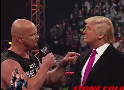 Stone Cold Steve Austin Vs. Donald Trump Meme Template