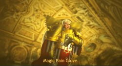 Magic pain glove Meme Template