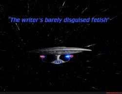 The Writers Barely Disguised Fetish Star Trek TNG Meme Template