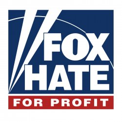 Fox uses the word "hate" 5x as often as the competition Meme Template