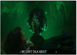 we don't talk about X Meme Template