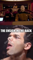 Star Trek TNG Full Stop Bridge Enterprise-D Meme Template