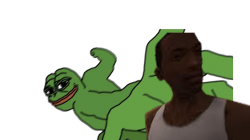 Pepe Punching GTA guy Meme Template