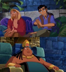 Tulio and Miguel Lying to Cheif Tannabok Meme Template